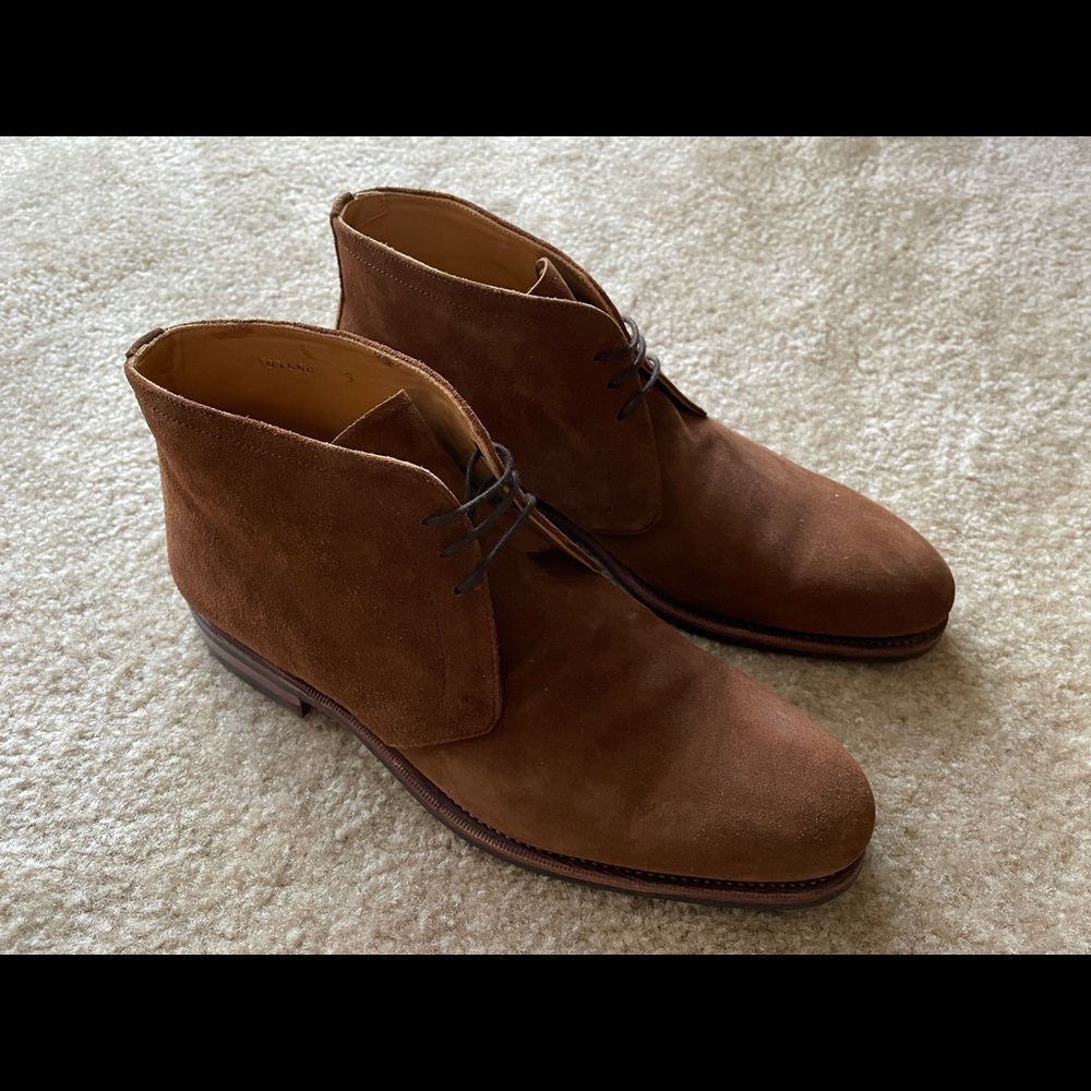 Meermin Snuff Suede Chukkas